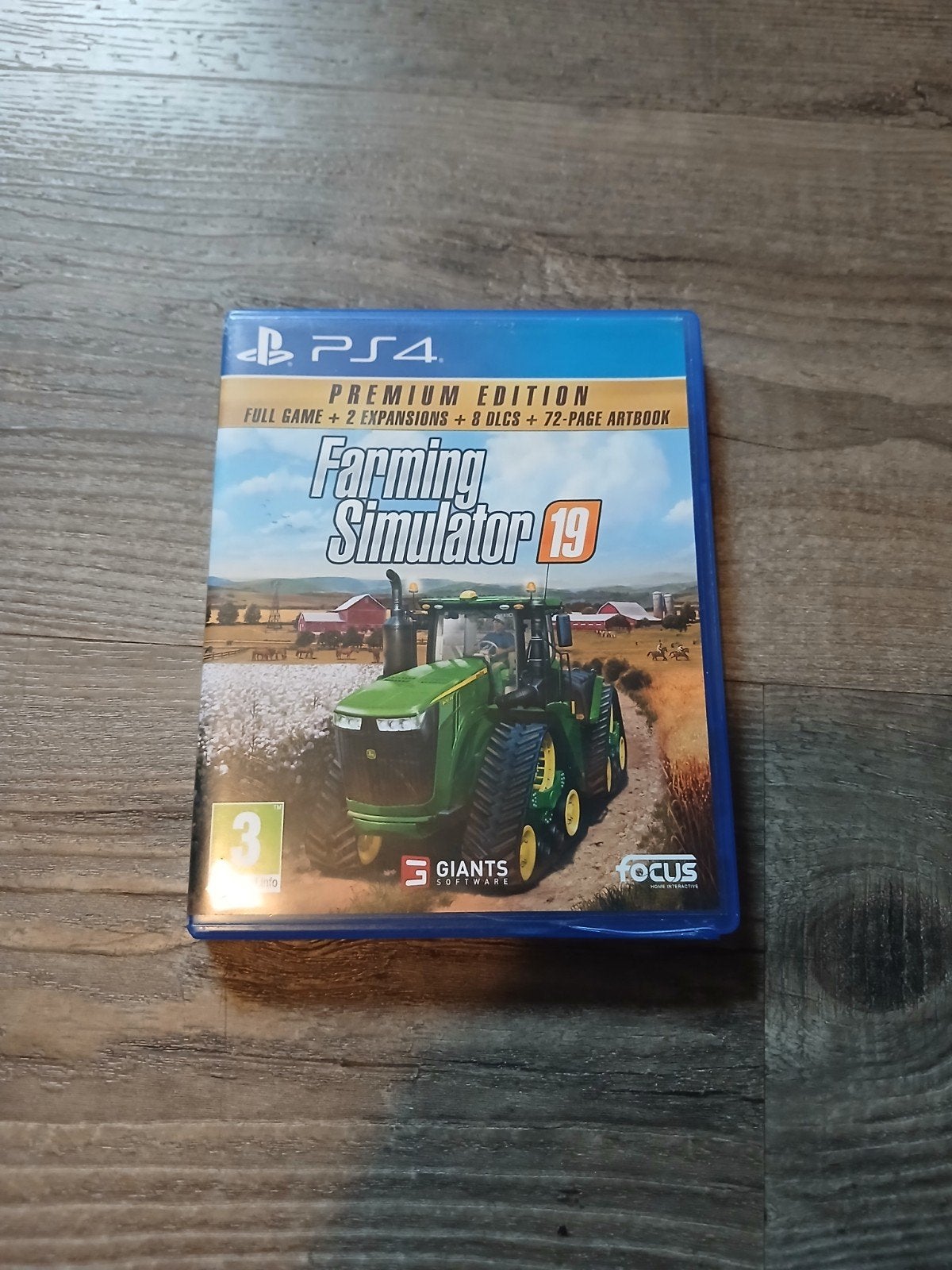Farming Simulator 19 Premium Edition PS4, Spelcomputers en Games, Games | Sony PlayStation 4, Ophalen, Online, 1 speler, Zo goed als nieuw