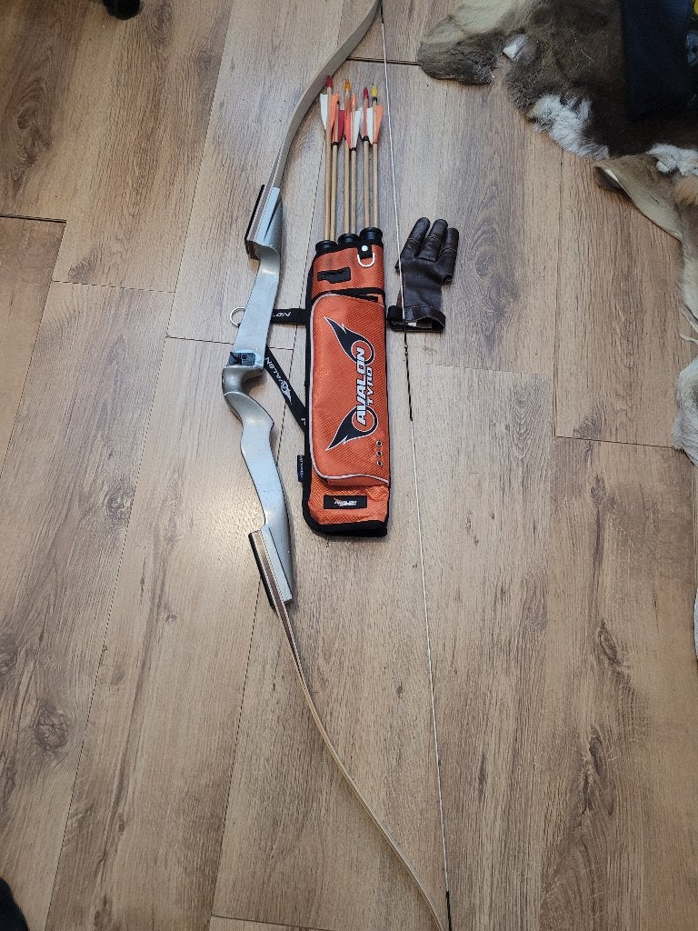 Handboog Compleet, Ophalen of Verzenden, Gebruikt, Recurveboog