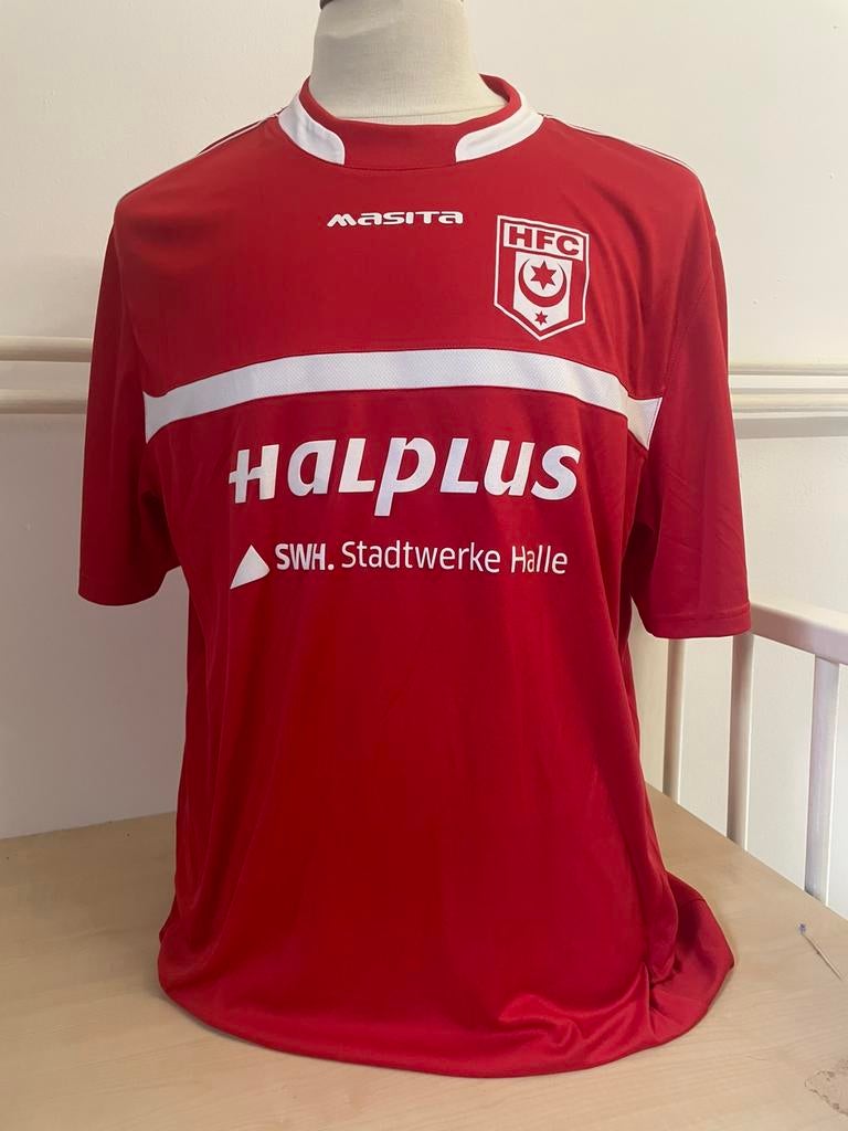 Shirt Hallescher SC, Verzamelen, Sportartikelen en Voetbal, Ophalen of Verzenden, Gebruikt, Buitenlandse clubs, Shirt