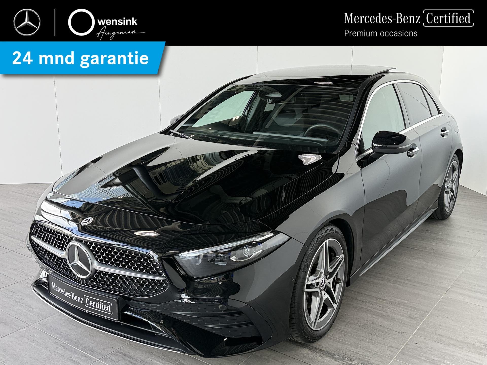 Mercedes-Benz A-klasse 180 Business Solution AMG | Panoramad, Dealer onderhouden, 136 pk, Gebruikt, 4 cilinders