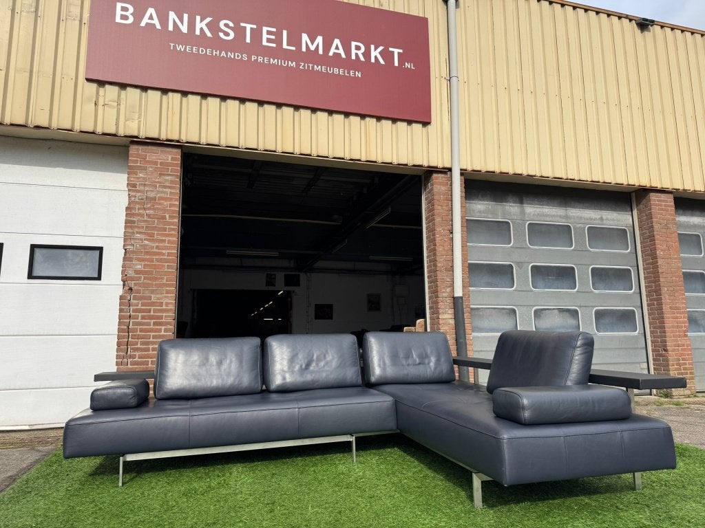 Hoekbank Rolf Benz leer design bankstel modern sofa, Huis en Inrichting, 250 tot 300 cm, Geen, Pahest@hotmail.nl, Design
