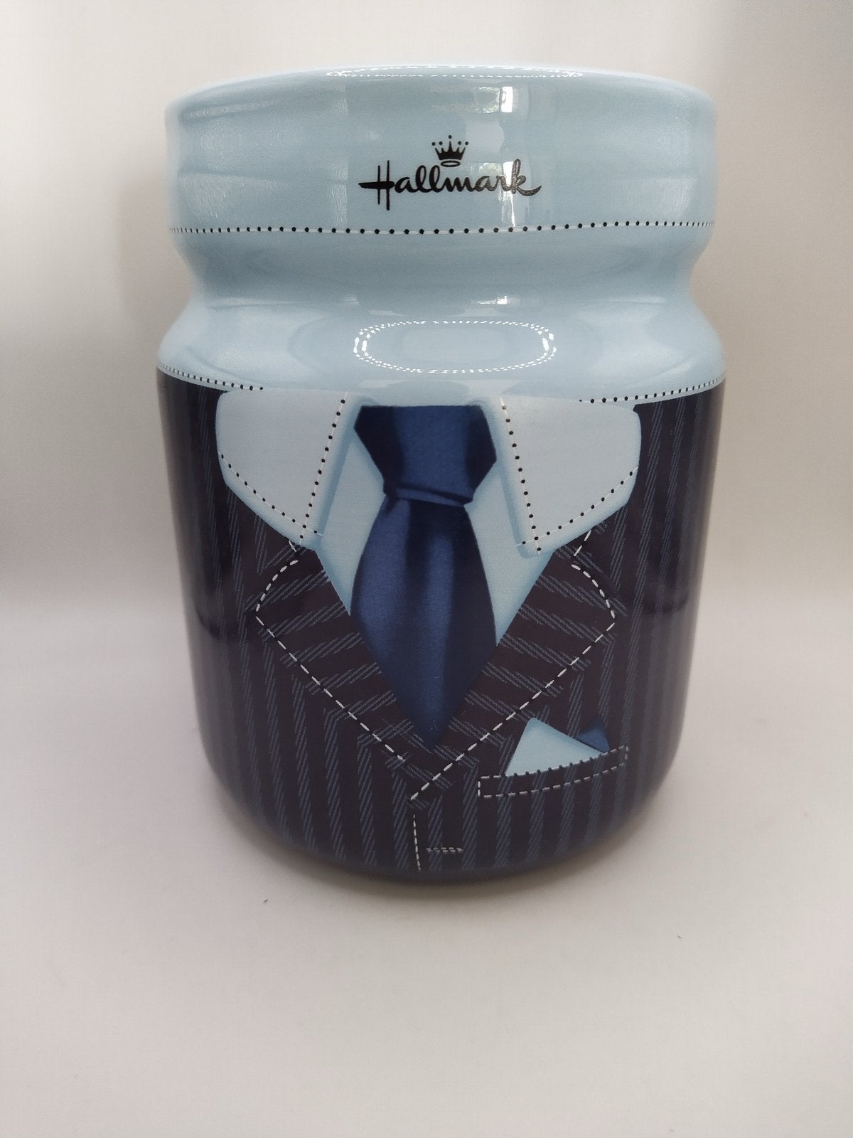 Hallmark spaarpot Shopping Men., Ophalen of Verzenden, Zo goed als nieuw, Metaal of Blik, Overige thema's