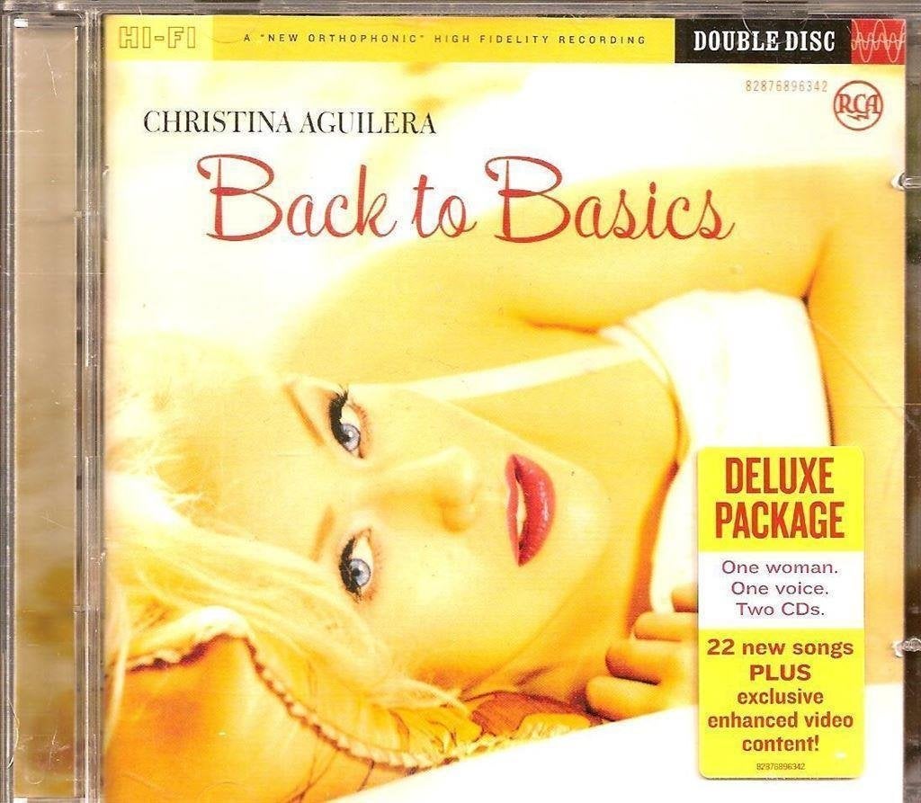 cd van Christina Aguilera - Back to basics Deluxe Package 2C, Verzenden, Zo goed als nieuw