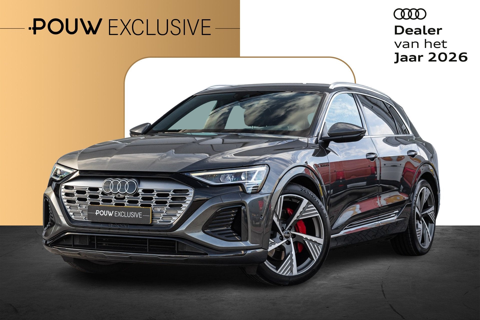 Audi Q8 e-tron 55 408pk quattro S edition 115 kWh | 22'' vel