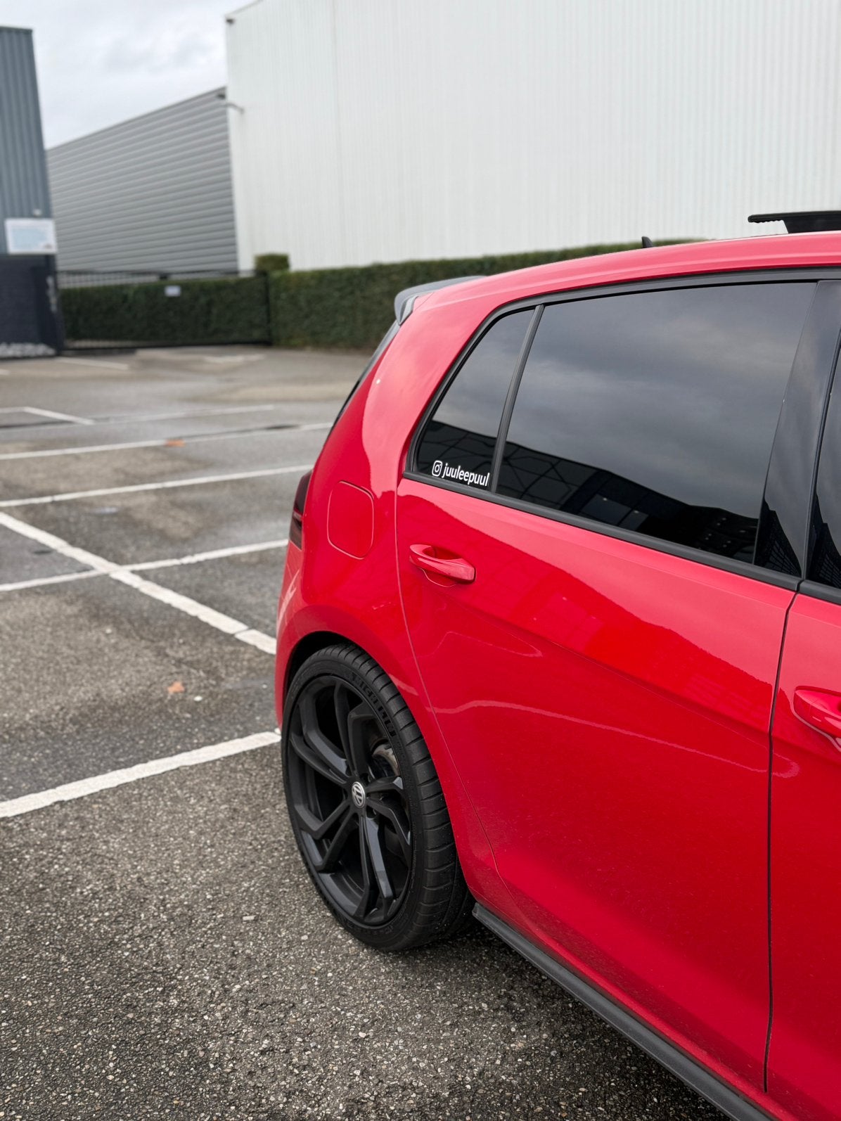Maxton spoiler Volkswagen Golf 7.5 GTI/R/GTD/GTE, Ophalen of Verzenden, Zo goed als nieuw