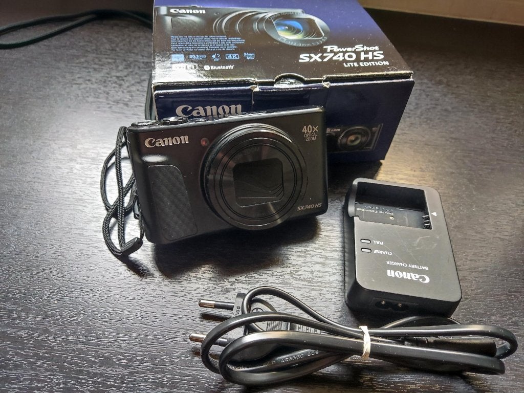 Canon Powerschot SX740 HS Lite nieuwstaat 40X zoom +garantie, Audio, Tv en Foto, Accu, Canon, Beeldstabilisatie, Ophalen of Verzenden