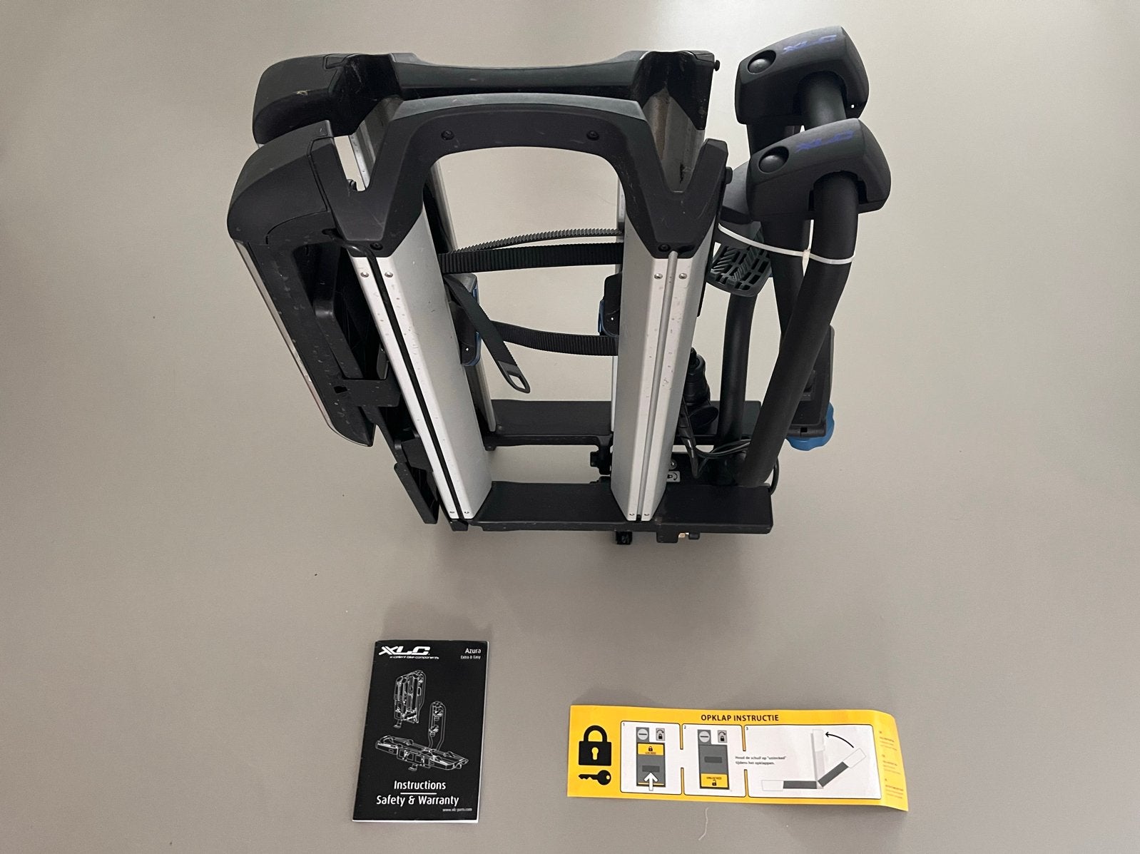 XLC azura easy led fietsendrager voor 2 e-bikes, Brede banden, Ophalen of Verzenden, Zo goed als nieuw, 2 fietsen