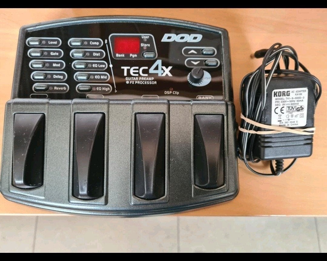 DOD TEC4X Gitaar Preamp & FX Processor Multi-effectpedaal, Muziek en Instrumenten, Effecten, Ophalen of Verzenden, Gebruikt, Delay of Echo