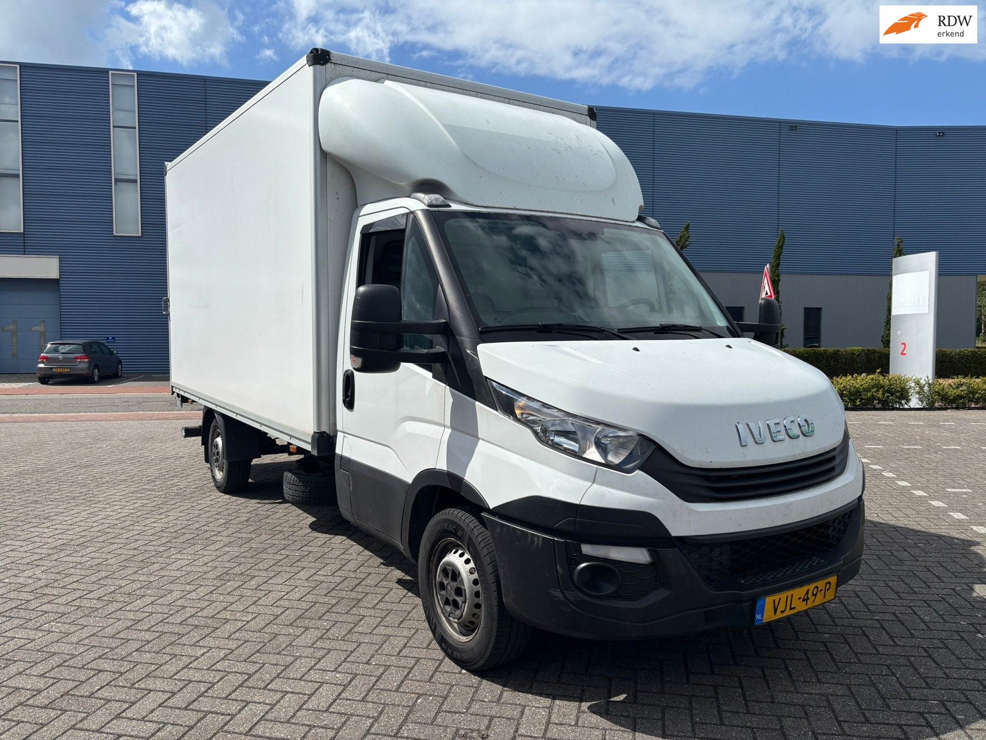 Iveco Daily 35S16 2.3 410|Bakwagen met laadklep|Sørensen|, Auto's, Gebruikt, Euro 6, Iveco, Automatische klimaatregeling