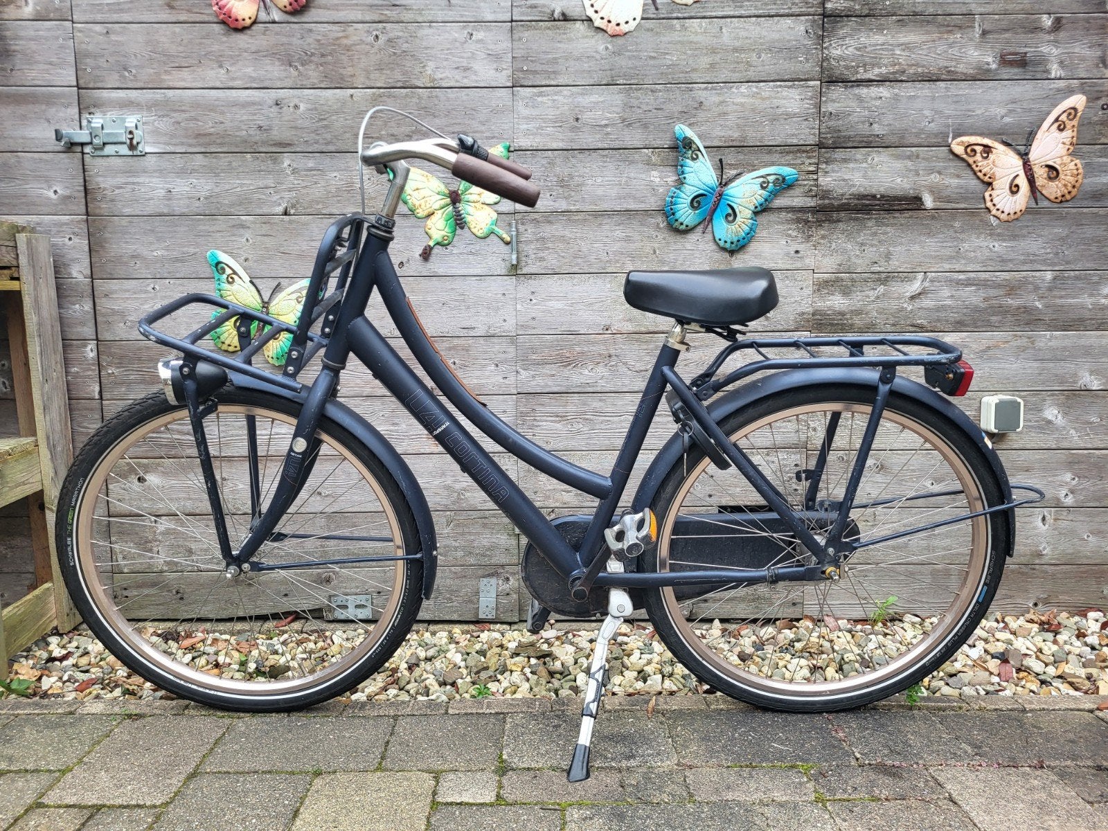 26 inch Cortina U4 Transportfiets. Nieuwe banden., Terugtraprem, Versnellingen, Zo goed als nieuw, Cortina