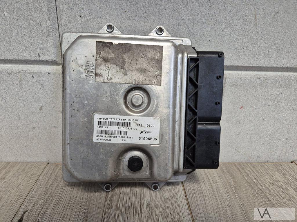 Fiat Panda 2012 - 2020 ecu motorcomputer 0.9 €100 51926696, Gebruikt, -, -, Ophalen of Verzenden