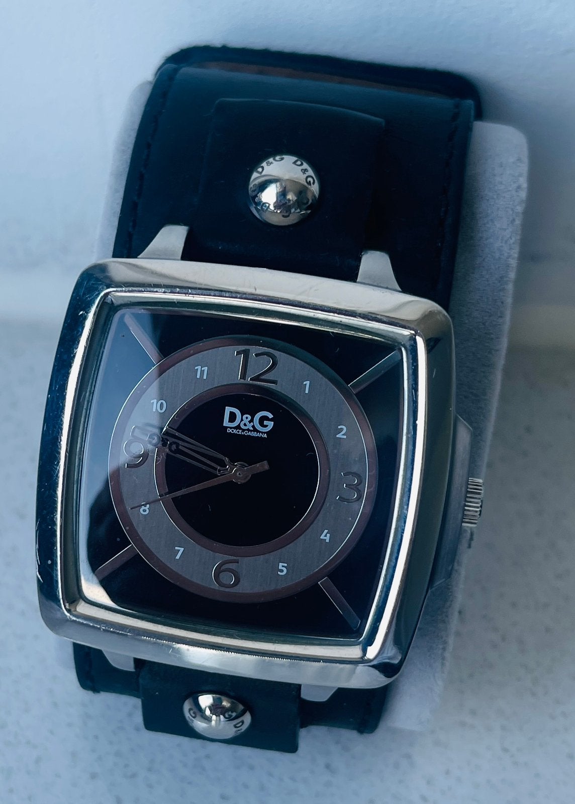 Twee bijzondere D&G Dolce & Gabbana horloges., Ophalen of Verzenden, Gebruikt, Staal, Overige merken