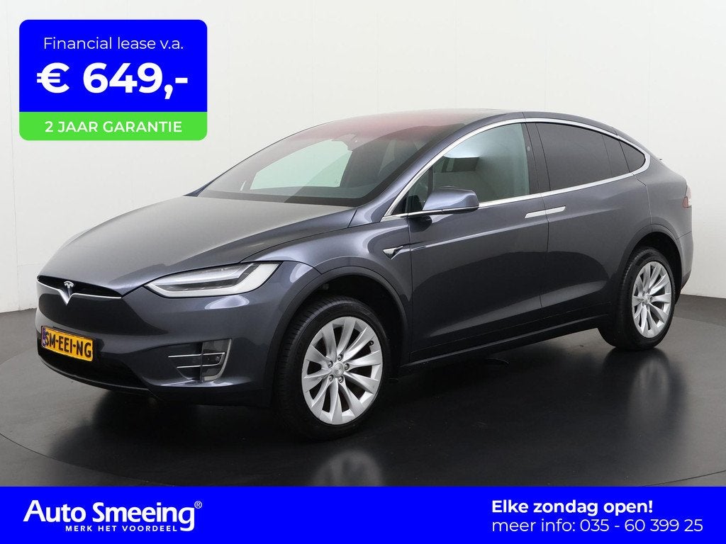 Tesla Model X Long Range 7 Persoons | Zondag Open!, Auto's, Gebruikt, 100 kWh, 2433 kg, 7 stoelen