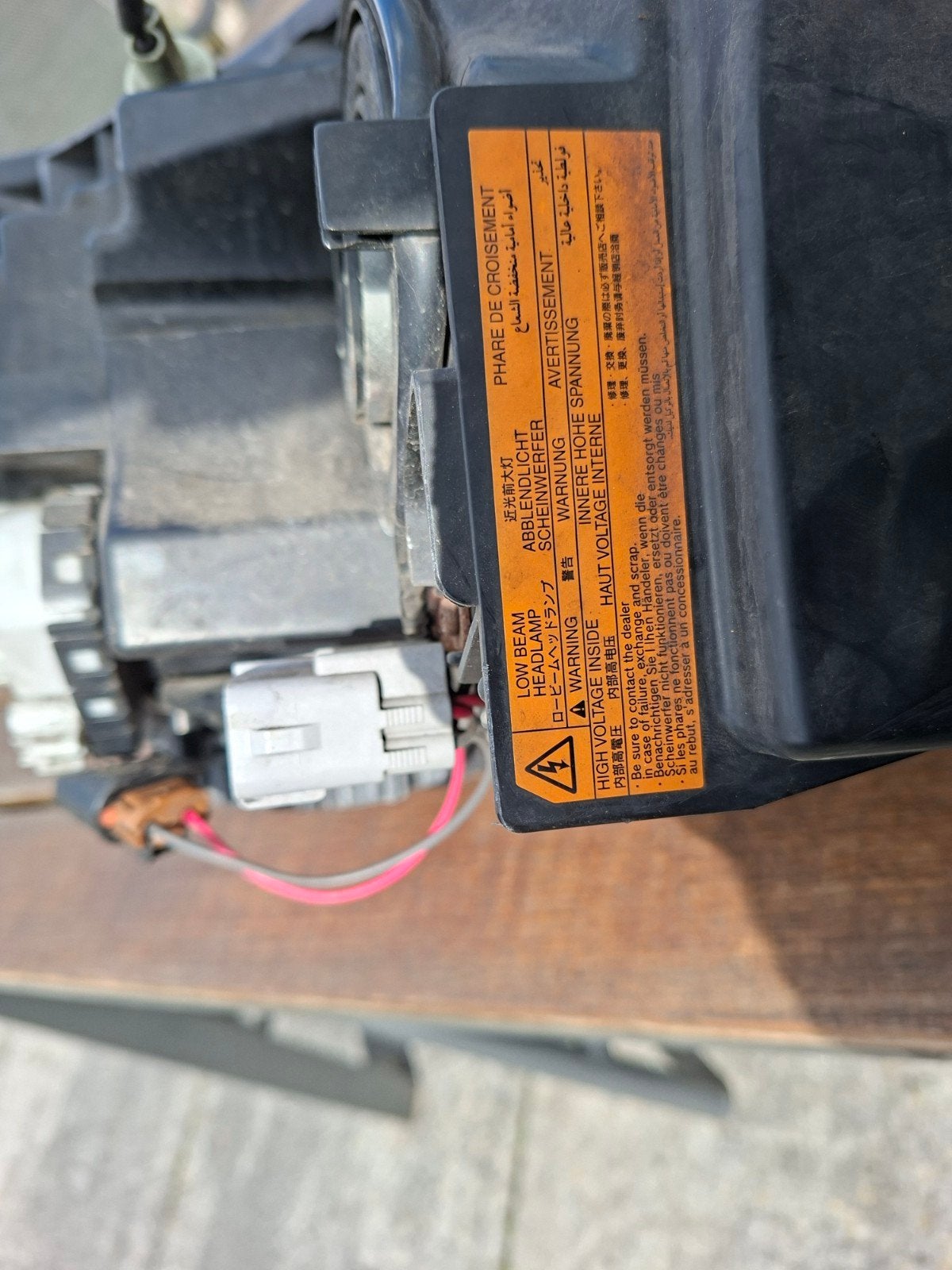 Xenon Koplamp links voor een subaru forester sh  bj 2011, Ophalen of Verzenden, Gebruikt, Subaru