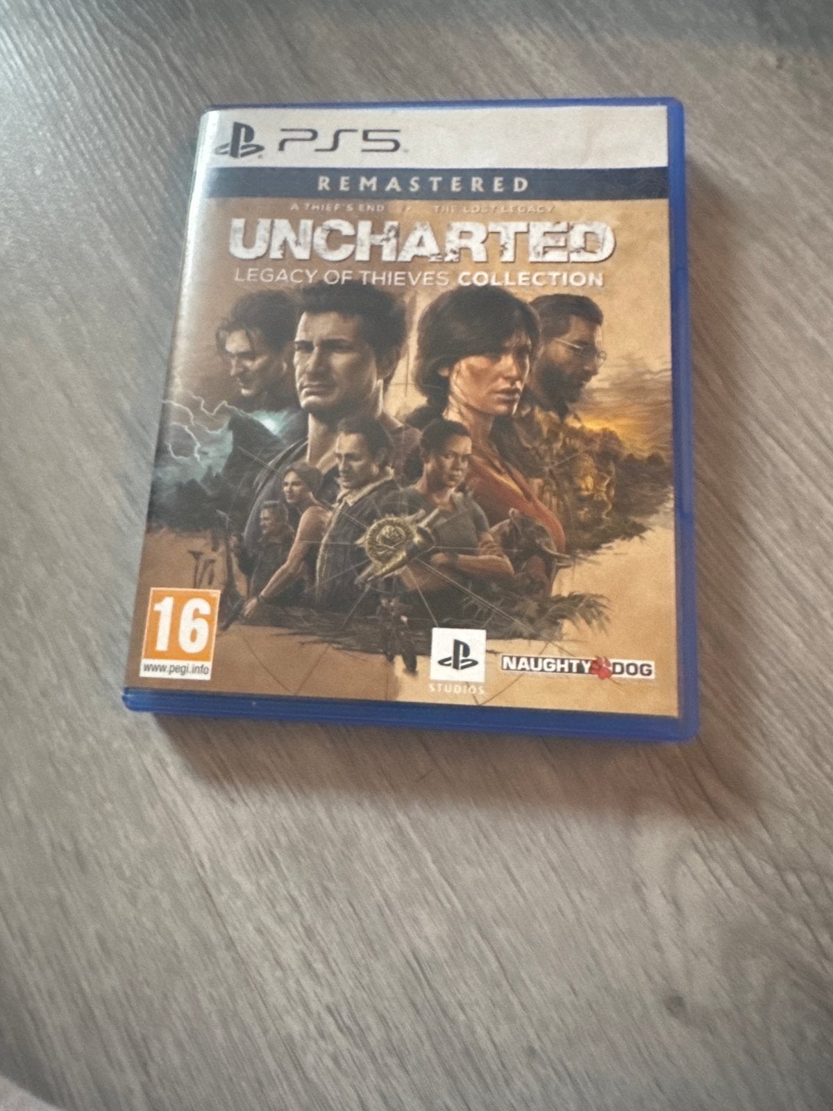Uncharted: Legacy of Thieves Collection PS5, Online, 1 speler, Zo goed als nieuw, Vanaf 16 jaar