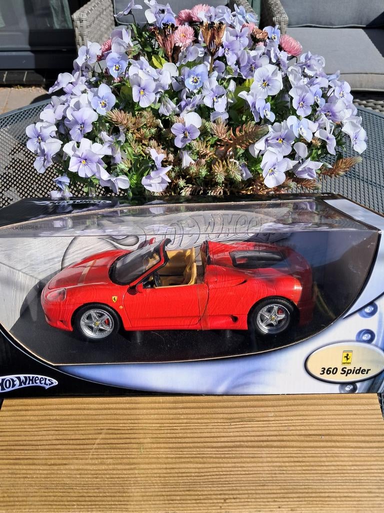 Hot Wheels Ferrari 360 Spider - Nieuw in doos, Ophalen of Verzenden, Nieuw, Auto, Hot Wheels