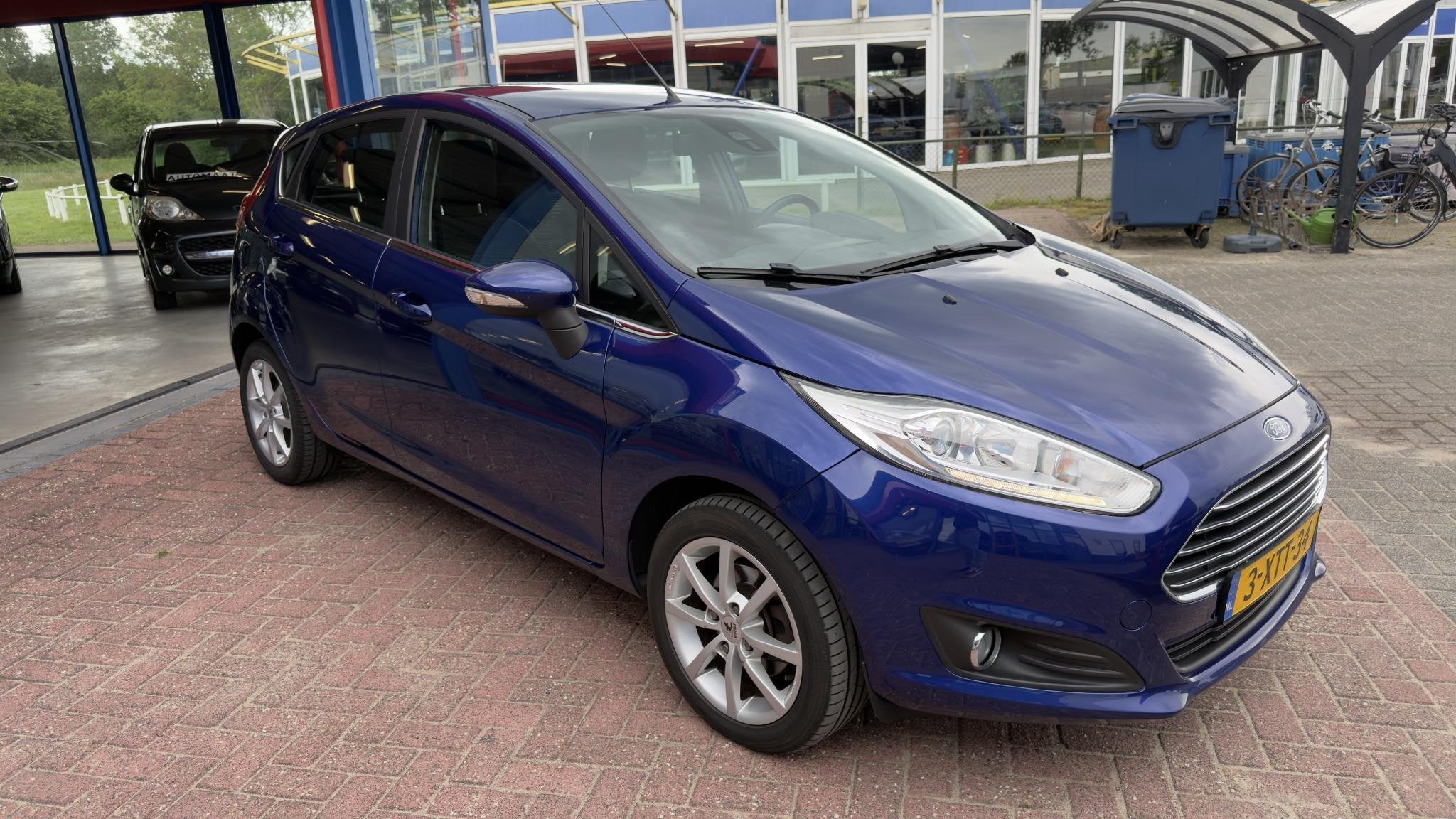 Ford Fiesta 1.0 EcoBoost Titanium, Auto's, Voorwielaandrijving, Euro 6, Blauw, 23 km/l