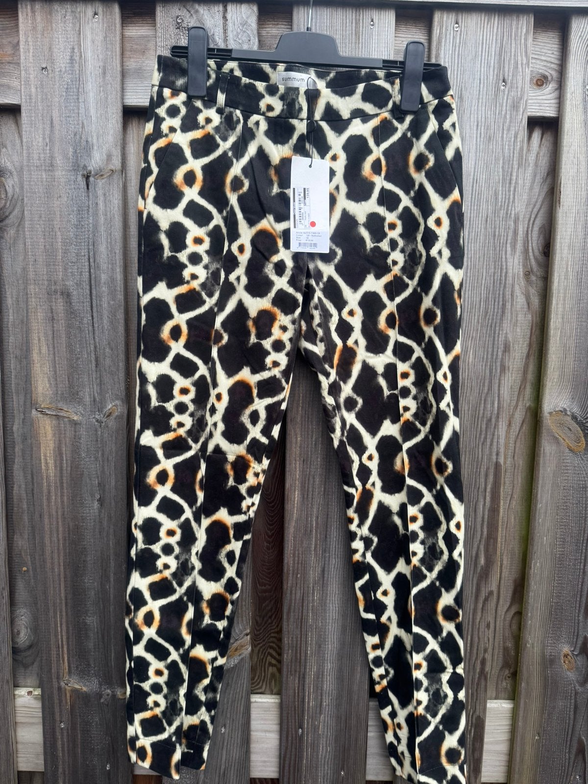 *Summum Woman* Nieuwe print Broek mt 36, Nieuw, Maat 36 (S), Lang, Meerkleurig