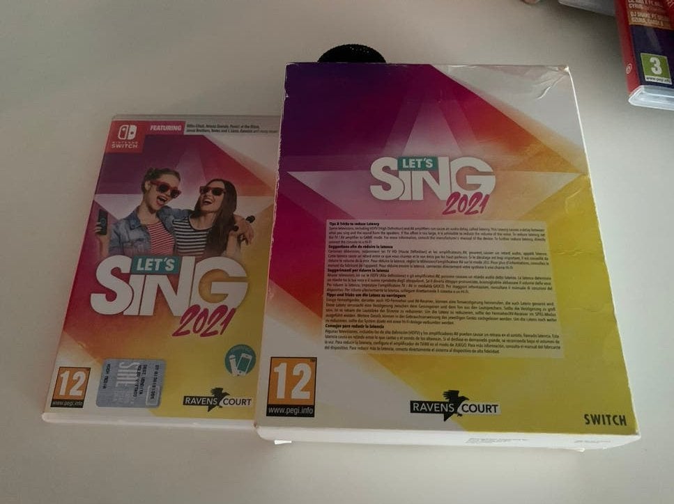 Let's Sing 2021 Nintendo Switch (met microfoon ), Muziek, Nieuw, Eén computer, Ophalen of Verzenden