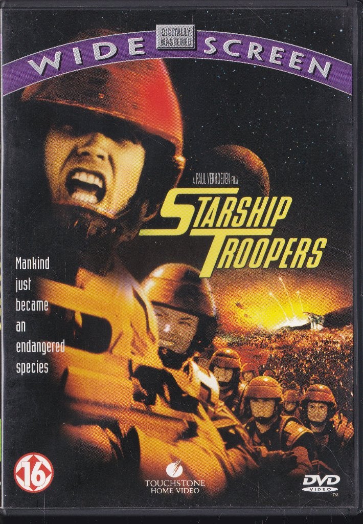 Starship troopers ֎ 1997, Casper Van Dien, Dina Meyer, Vanaf 16 jaar, Ophalen of Verzenden, Gebruikt, Science Fiction