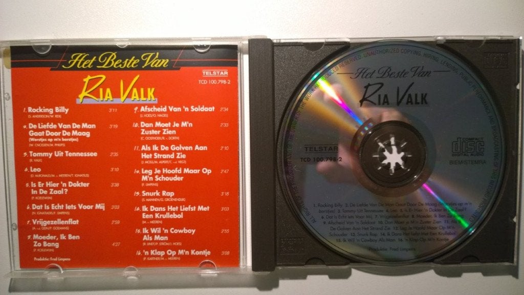 Ria Valk - Het Beste Van Ria Valk, Cd's en Dvd's, Ophalen of Verzenden, Zo goed als nieuw, Pop, Album