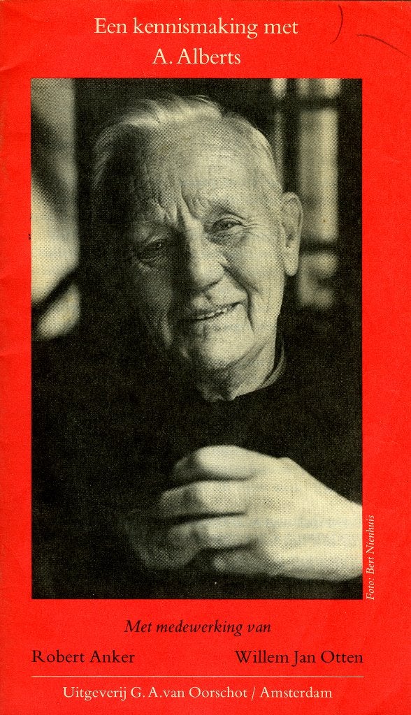 Een kennismaking met A. Alberts, Ophalen of Verzenden, Zo goed als nieuw, Nederland, Willem Jan Otten, Robert Anker