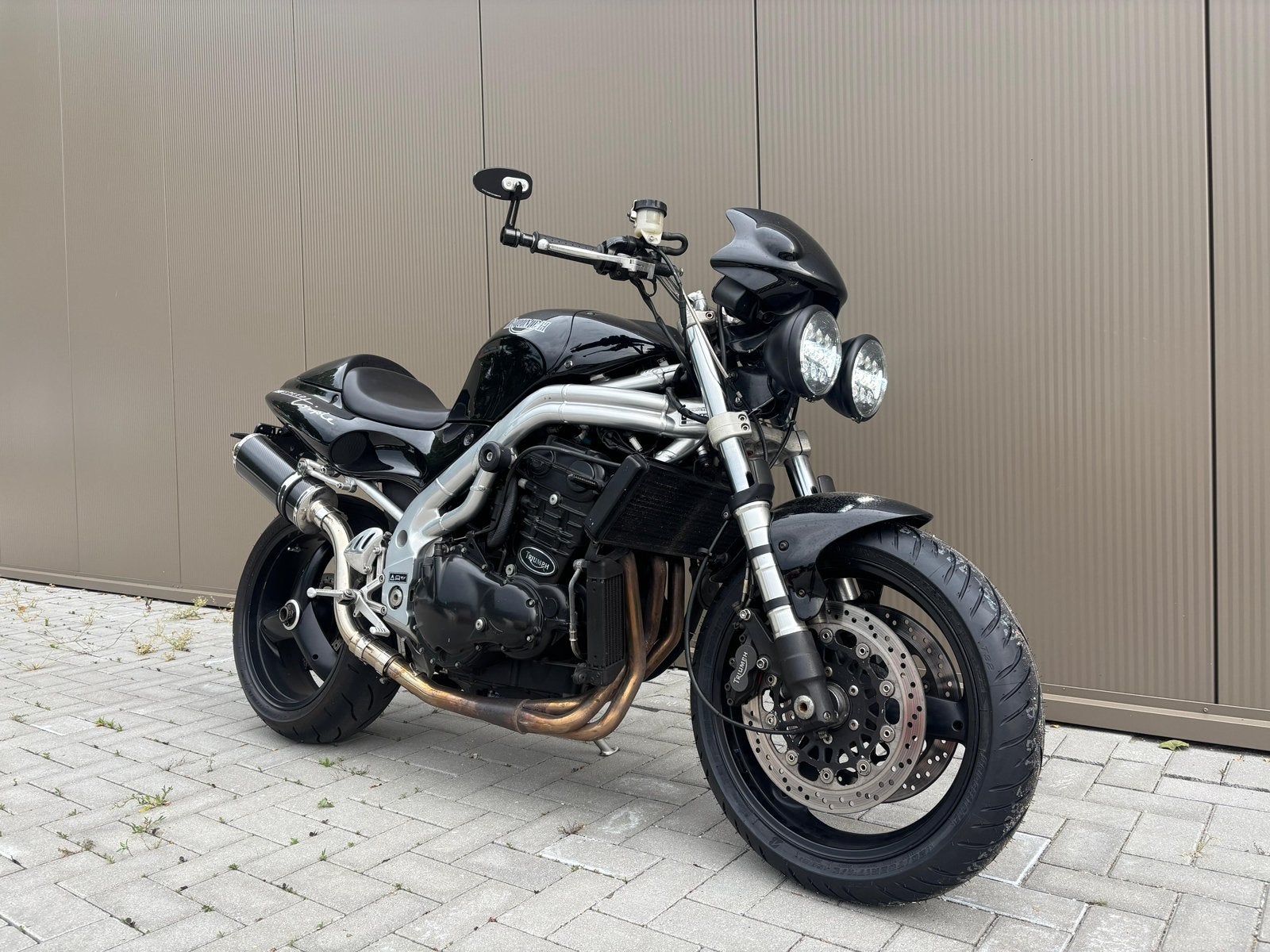 Triumph Speed Triple T509 - Zwart, Sportuitlaat, Motorrijbewijs A, Gebruikt, 3 cilinders