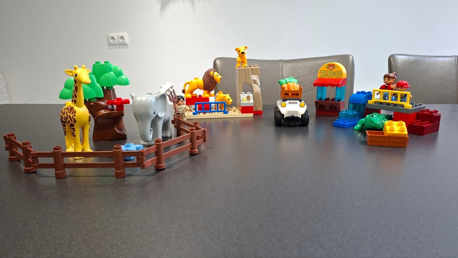 Lego Duplo 5634 Dierentuin met dieren en figuren, Inclusief minifiguren, Gebruikt, Ophalen of Verzenden, Duplo
