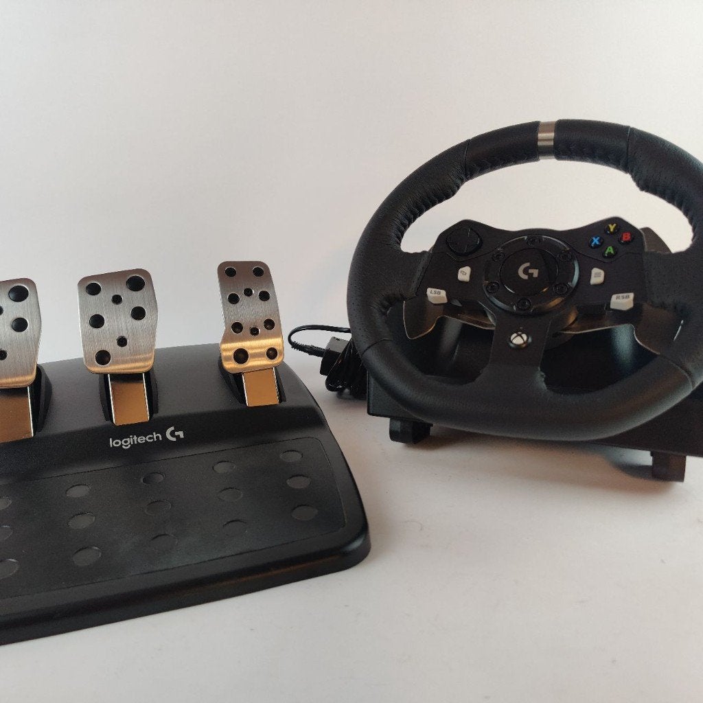 Logitech G920 Driving wheel + garantie tot 31-05-2028, Spelcomputers en Games, 1 speler, Racen en Vliegen, Ophalen of Verzenden