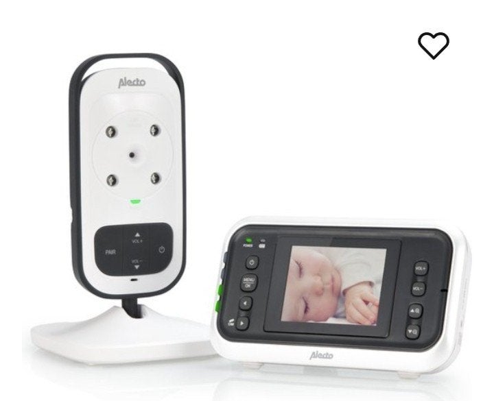 Alecto babymonitor DMV-75 babyfoon, Ophalen of Verzenden, Zo goed als nieuw, 250 meter of meer, Camera