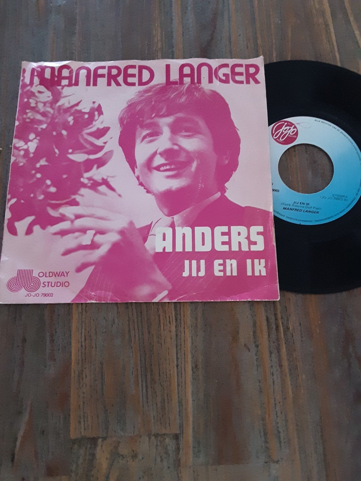 MANFRED LANGER SINGLE PIRAAT., Ophalen of Verzenden, Zo goed als nieuw, Overige formaten, Levenslied of Smartlap