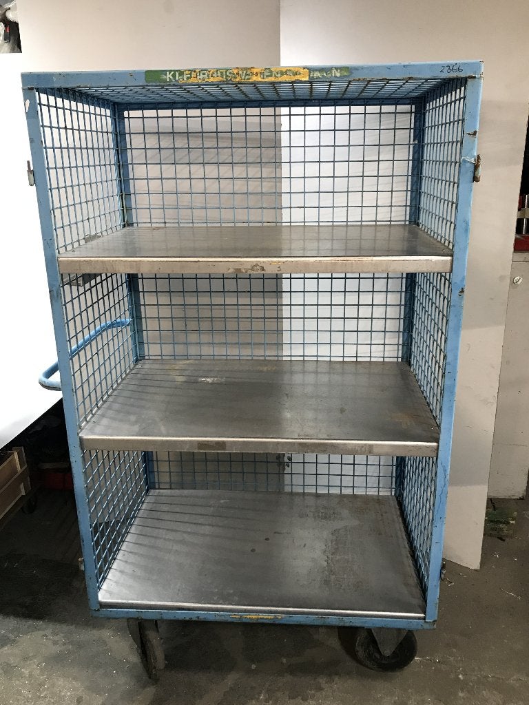Etagewagen met kooi, Vink-Lisse, 107x70x178 cm, 100 liter of meer, Ophalen, Gebruikt, Transportkar