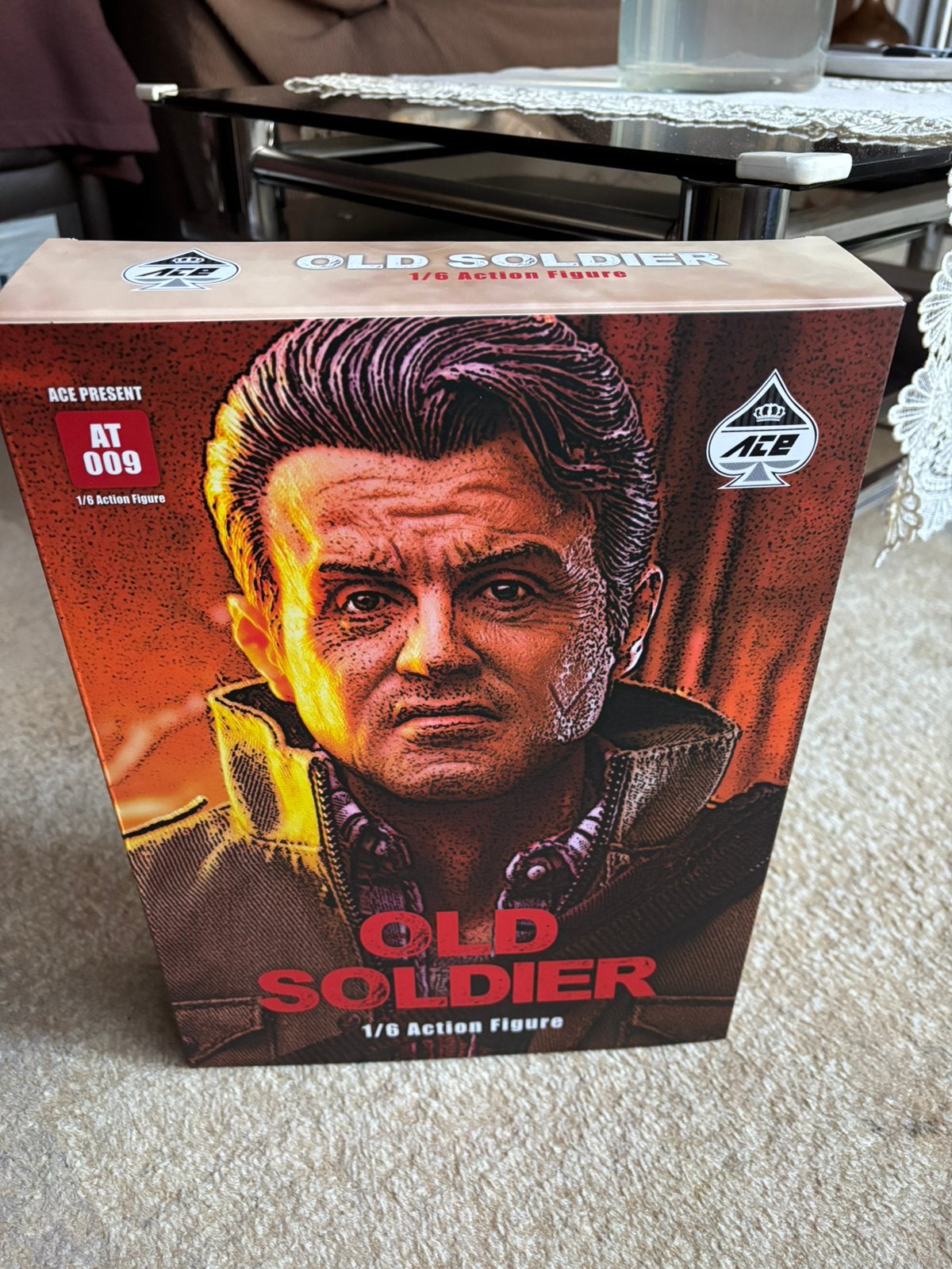 1/6 figuur Rambo - Stallone - Ace Toyz - Old Soldier, Ophalen of Verzenden, Zo goed als nieuw, Actiefiguur of Pop