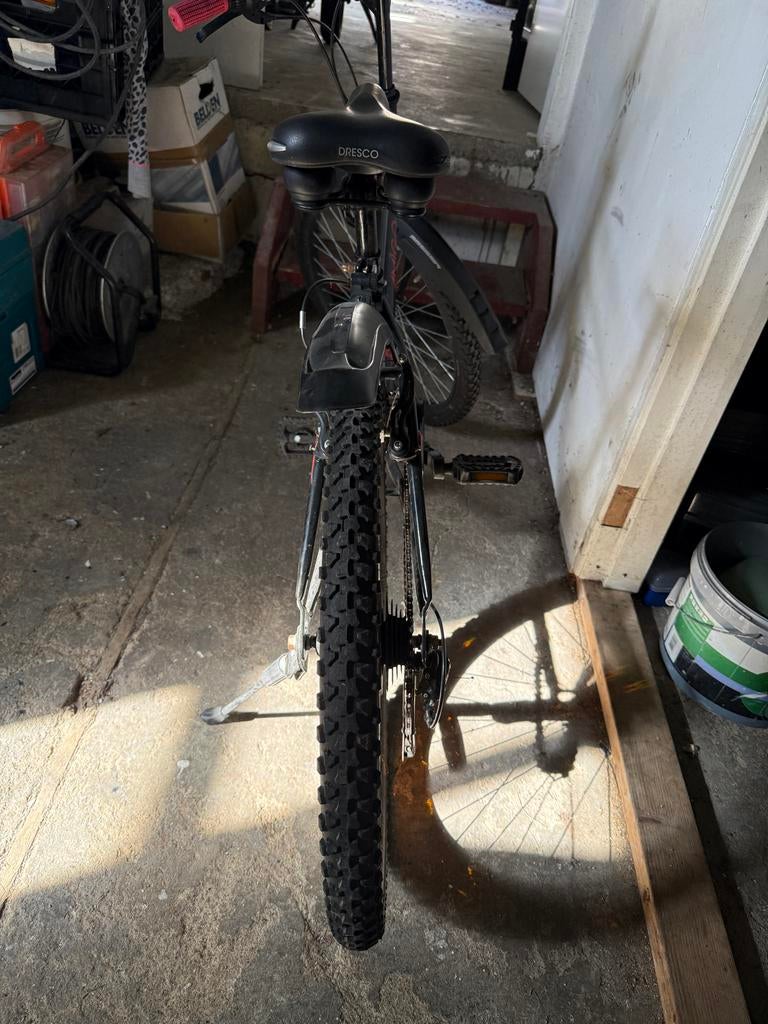 Amigo Mountainbike - Zwart met Rode Details, Gebruikt, Geen vering, 53 tot 57 cm, Ophalen