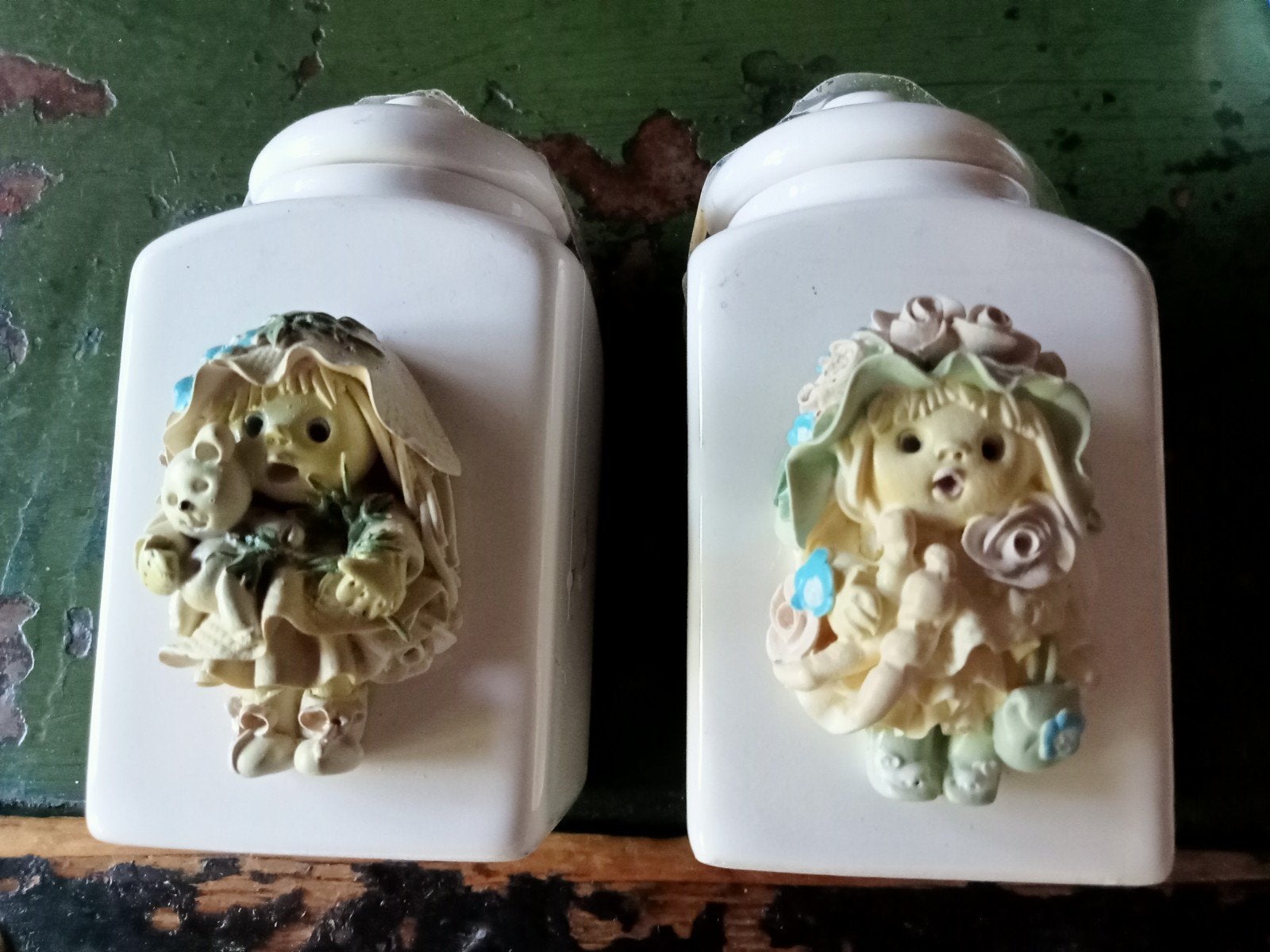 2 Unieke vintage kleine potjes van de Goldina art collectie, Ophalen of Verzenden