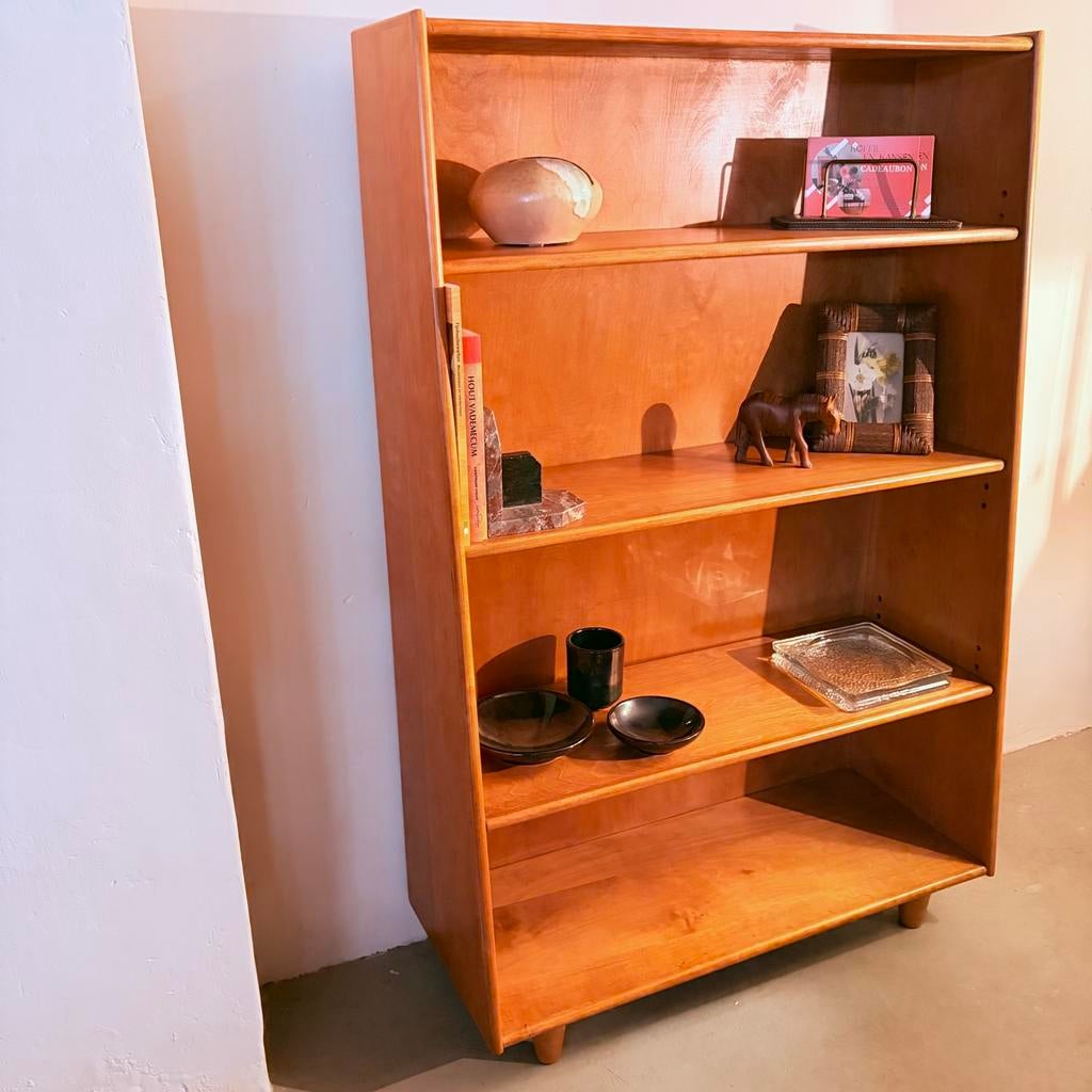 Boekenkast Cees Braakman voor Pastoe, jaren ‘50, Ophalen, Met plank(en), Gebruikt, Vintage, jaren '50