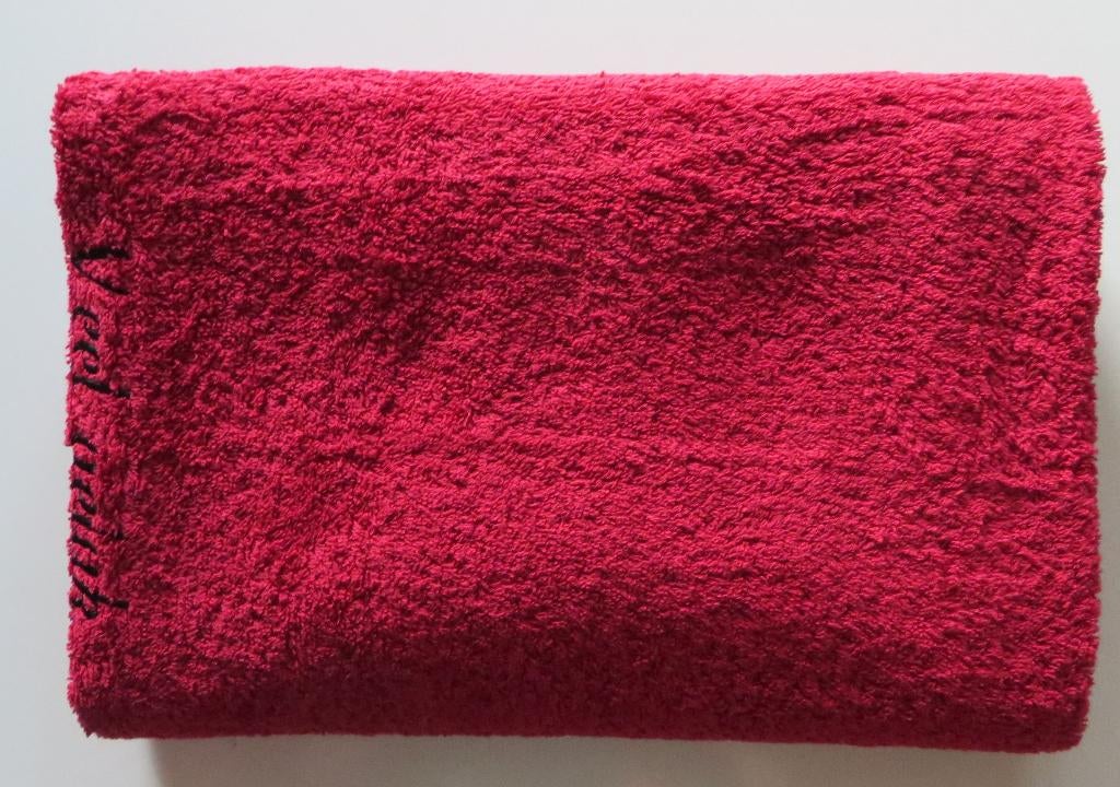 Groot badlaken donkerrood, Ophalen, Nieuw, Rood, Handdoek
