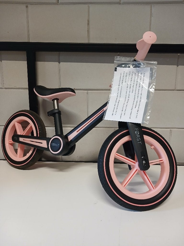 Loopfiets Først Bike opvouwbaar roze, Kinderen en Baby's, Ophalen of Verzenden, Zo goed als nieuw, Loopfiets