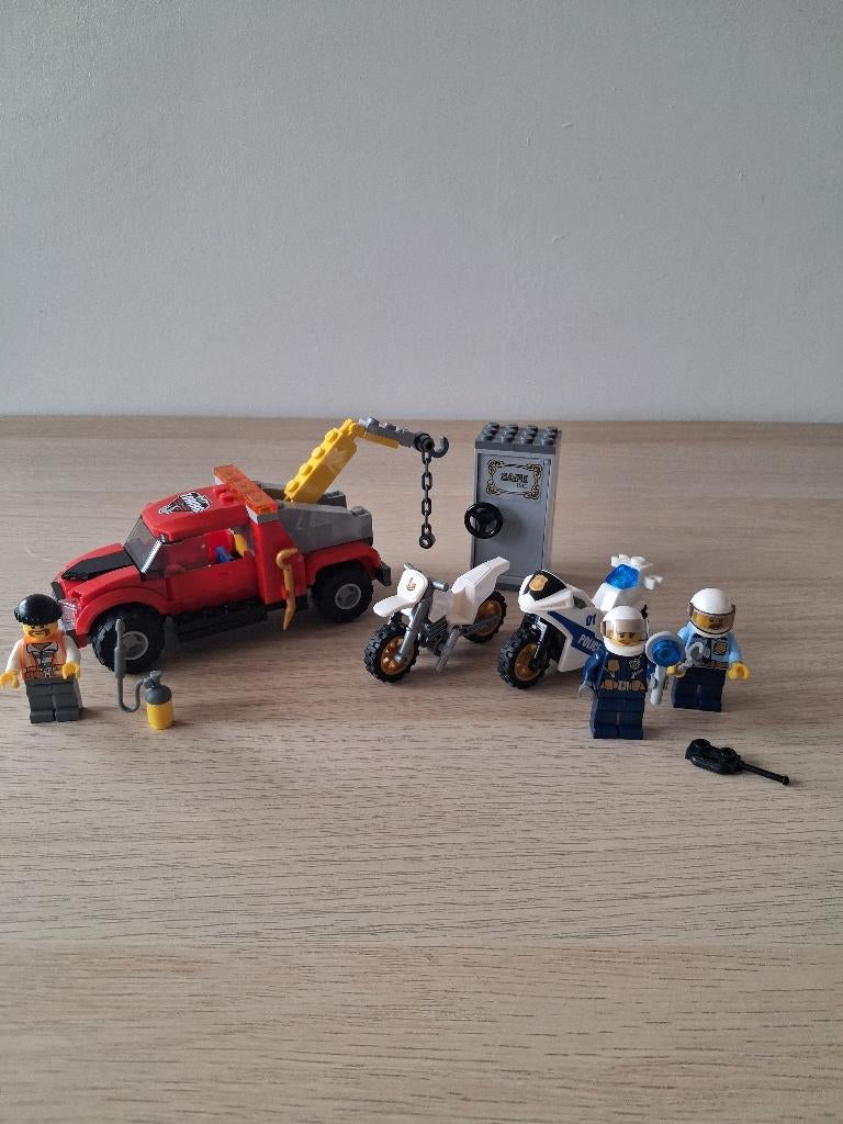 Lego City 60137 Politieachtervolging Sleeptruck, City, Lego, Ophalen of Verzenden, Complete set