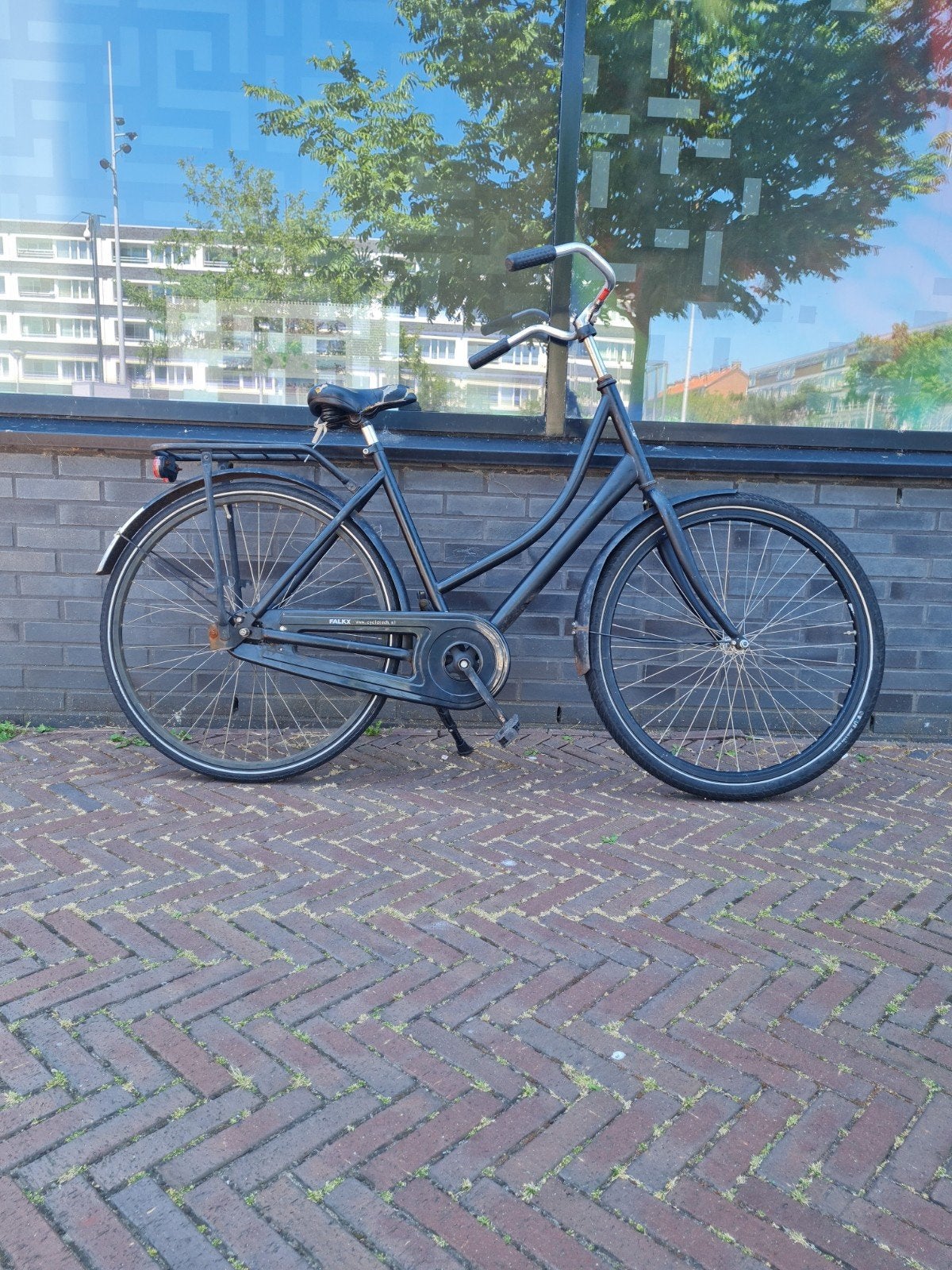 Damesfiets Altec 28inch met traprem doet het prima, Ophalen, Terugtraprem, Altec, Gebruikt
