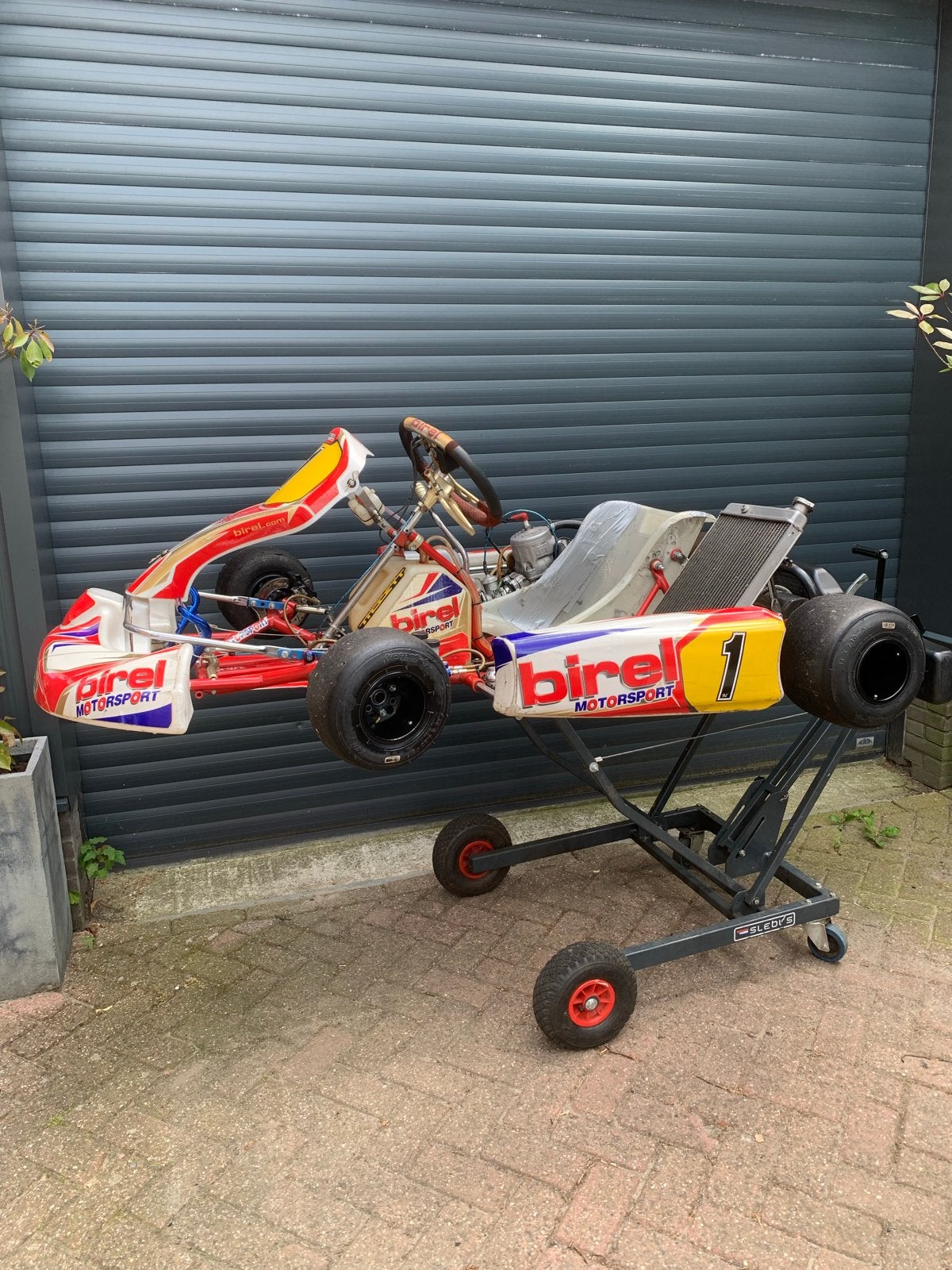 Birel S6 Kart met TM K9C Schakelkart, Sport en Fitness, Karting, Ophalen, Gebruikt, Kart