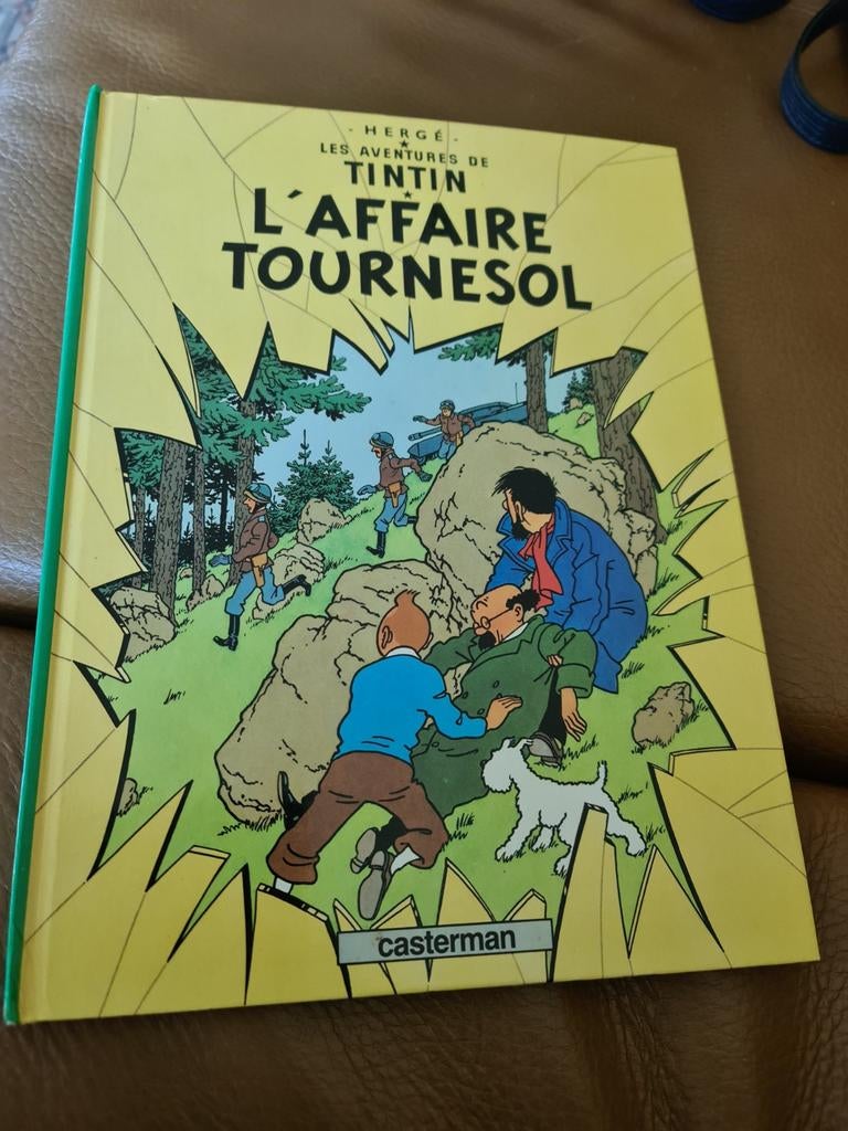Kuifje:  in   de Franse taal, Eén stripboek, Ophalen of Verzenden, Gelezen, Hergé