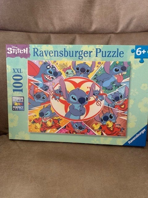 Puzzel Stitch 100 stukjes, Ophalen of Verzenden, Meer dan 50 stukjes, Zo goed als nieuw, 6 jaar of ouder