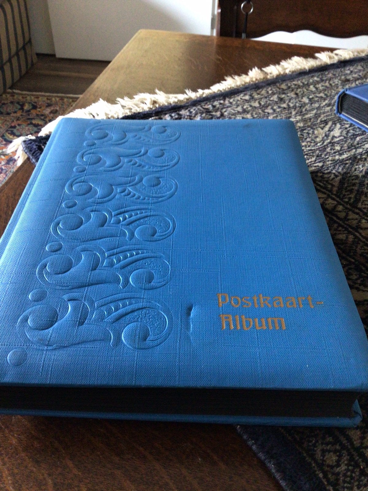 Album met oude kerst en nieuwjaarskaarten, Diversen, Ophalen of Verzenden, Gebruikt