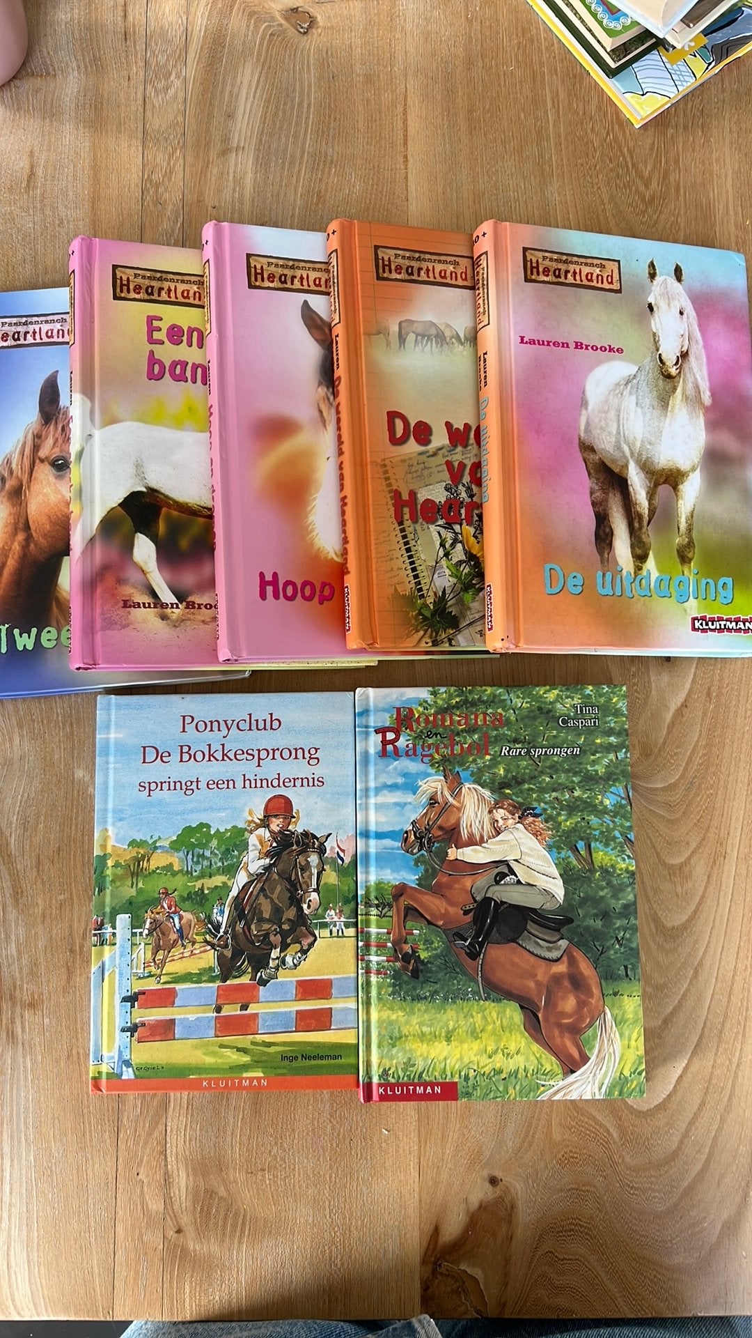 Diverse paardenboeken vanaf 10 jaar Heartland en Ponyclub, Ophalen of Verzenden, Zo goed als nieuw, Lauren Brooke, Non-fictie