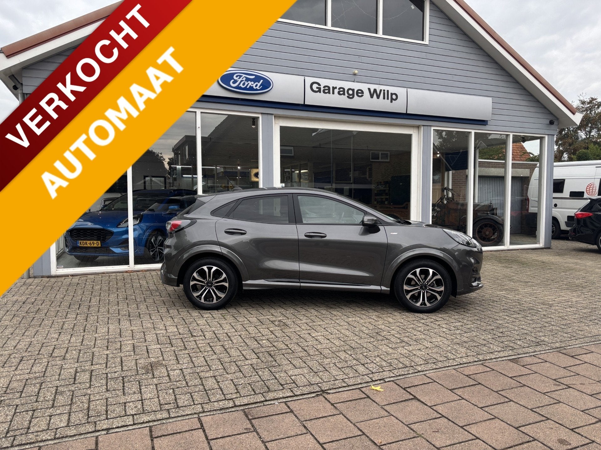 FORD Puma 1.0i Ecoboost Hybrid 125pk Aut ST-Line, Auto's, Dealer onderhouden, Euro 6, 665 kg, Bedrijf