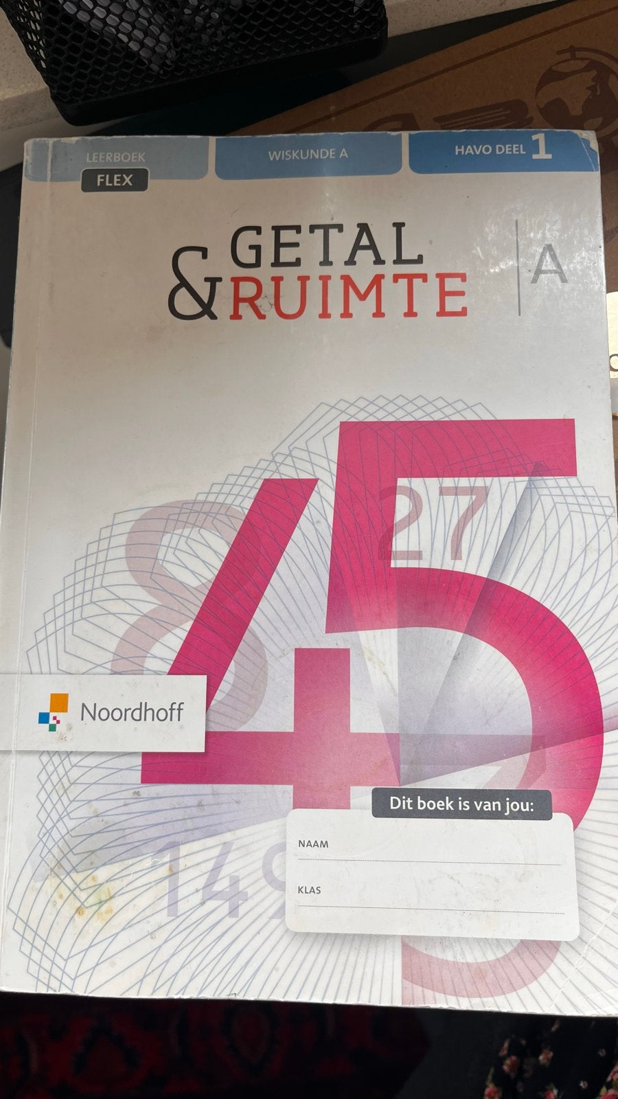 Getal & Ruimte Wiskunde A HAVO deel 1, 2 en 3, Ophalen of Verzenden, Gelezen, HAVO, Wiskunde A