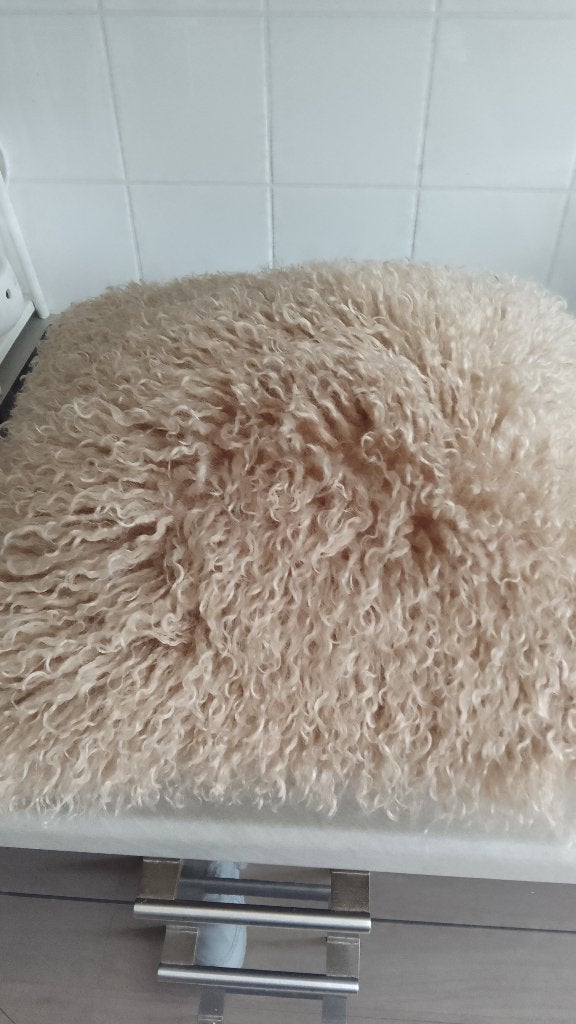 Super zacht, nieuw kussen, Ophalen of Verzenden, Nieuw, Beige, Vierkant