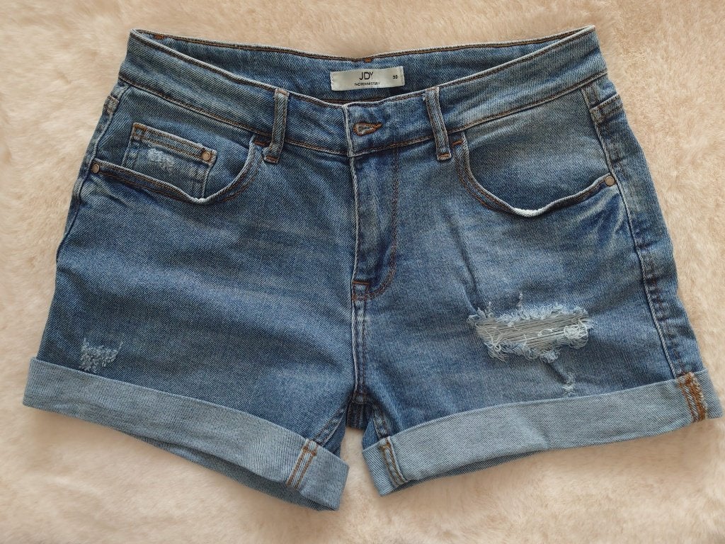 denim shorts JDY maat 38, Maat 38/40 (M), Kort, Zo goed als nieuw, JDY