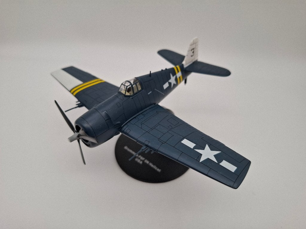 Deagostini Grumman F6F 5N Hellcat, Overige merken, 1:72 tot 1:144, Verzenden, Nieuw